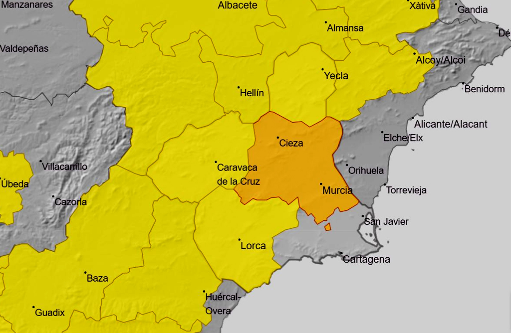 La Regin vuelve a estar en alerta por altas temperaturas